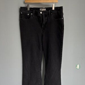 Madewell Black Straight Leg Women's Jeans